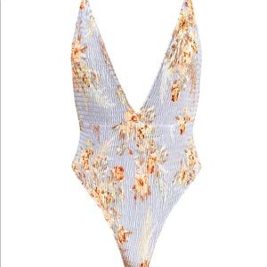 NWT Jaime bell flower one piece